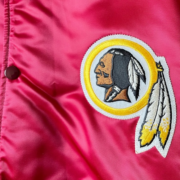 SOLD - Vintage Washington Redskins NFL Starter Pro Line Satin Jacket Size XL - Picture 6 of 12